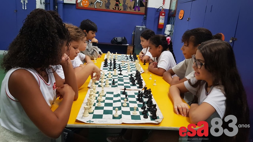 Escola da Lombada palco de Torneio de Xadrez —